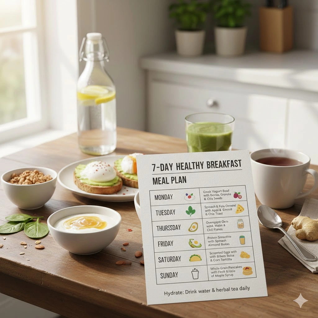 EVERYDAY EASY HEALTHY BREAKFAST IDEAS FOR BUSY MORNINGS