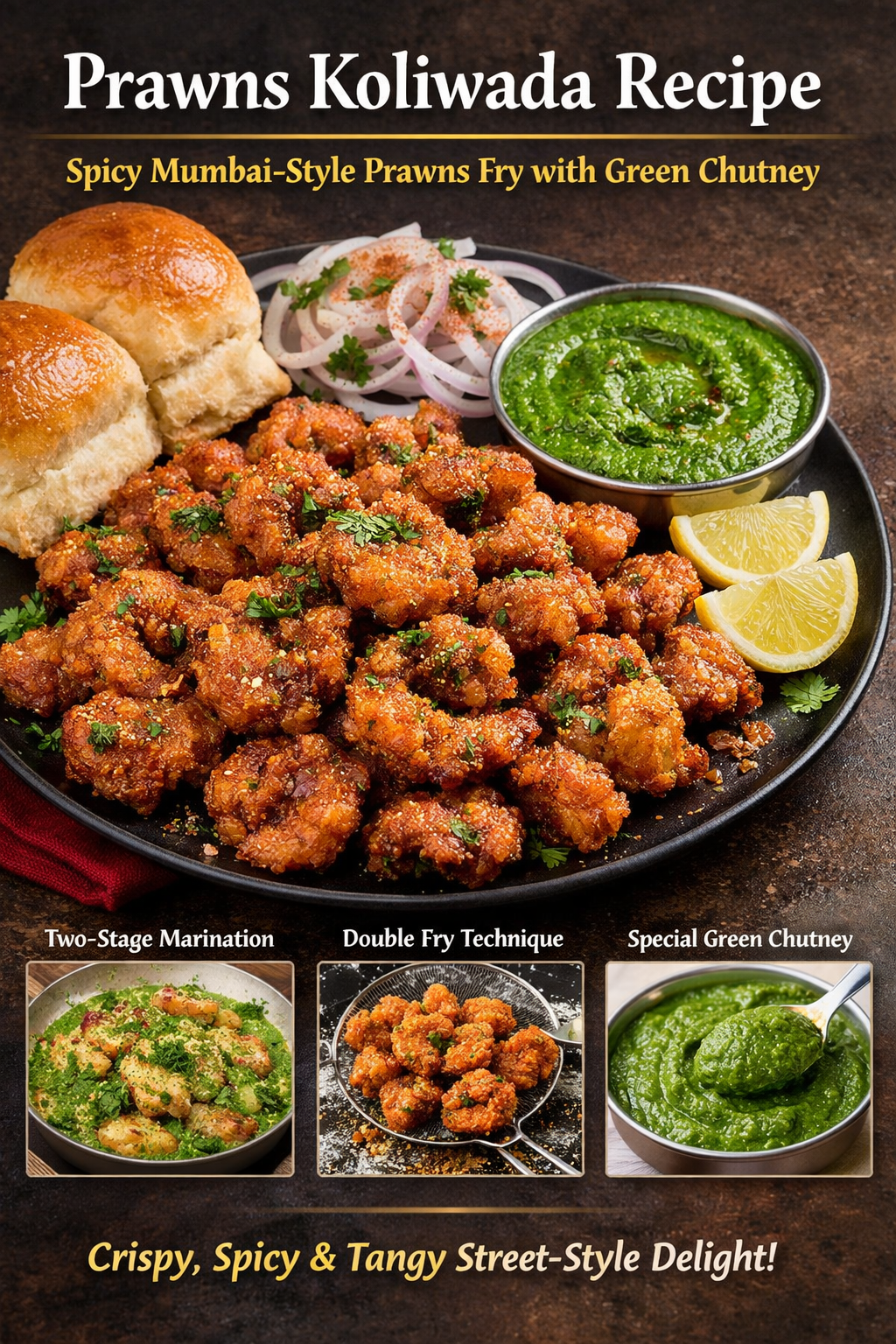 Prawns Koliwada Recipe