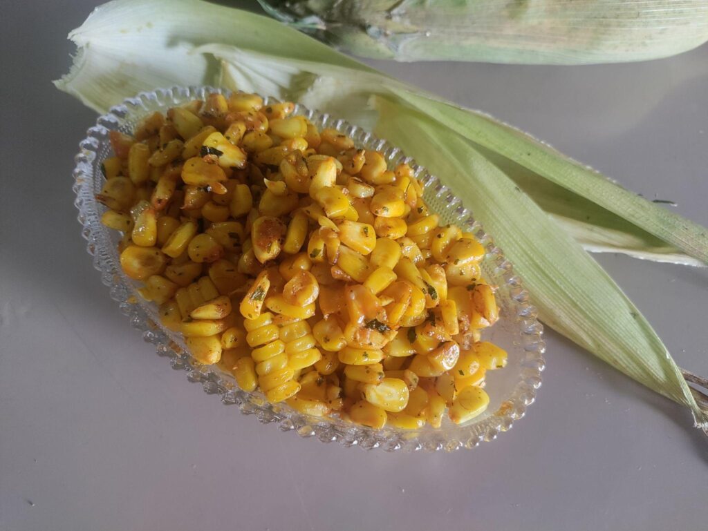 quick and easy snacks masala corn