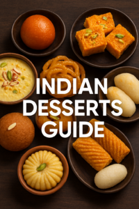 "INDIAN DESSERTS GUIDE"